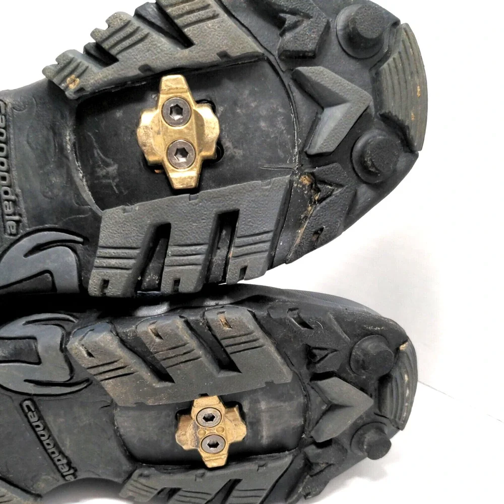 Cannondale‎ Women CS Mountain Biking Cycling Racing Shoes Size 8 Gray Blue